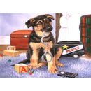 5D DIY Full Drill Diamond Painting Dog Cross Stitch Embroidery Kit (C1171)