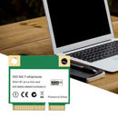 1PC AX3000H PCI-E WiFi 6 Wireless Card 2.4/5G 802.11ac/ax BT5.0 MU-MIMO B8H4