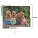 DIY Animal 5D Full Square Drill Diamond Painting Cross Stitch Gift (NF0133)