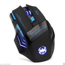 Adjustable 2400DPI Optical Wireless Gaming Game Ergonomical Mouse Mice Durable