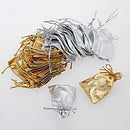 80 x Bags Jewellery Fabric Gift Bag M4K4