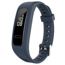 Silicone Watch Strap for Huawei Honor Band 4 Running Version (Dark Blue) A