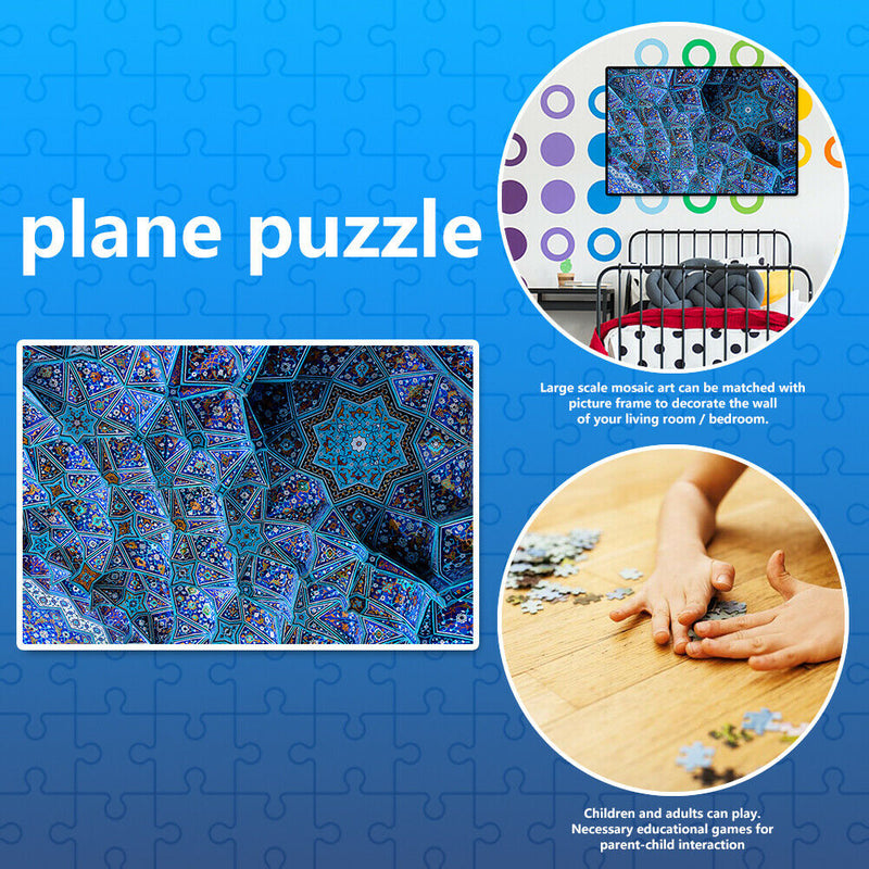 1000 Pieces Paper Jigsaw Puzzles Novelty Wall Assembling Picture 75 X 50cm