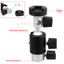 Speedlite Support Metal Professional Camera Flash Bracket Umbrella Holder