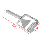 Stainless steel bee hive uncapping honey fork scraper shovel beekeeping tool~ME
