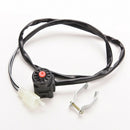 Black Replacement Parts Easy Installation Star Stop Dirt Bike ATV Switch Button