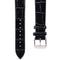 Smart Sports Bluetooth PU Leather Watch Strap for Huawei B5 18mm black