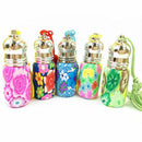 1pc 6ml Cute Glass Empty Perfume & Essential Oil Bottle Roll E9E5 On Roller I0W6