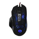 1X(K1029 3200Dpi 8 Button Led Optical Gaming Mouse For Pc Laptop Black Game