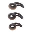 3Pairs Black Gel Earbuds Gels S+M+L for  QC20i QC20 Soundsport Earbuds