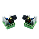 AC 220V 2000W SCR Voltage Regulator Lamp Dimming Dimmer Speed I4S4 P5H9