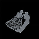 couple kiss metal cutting dies stencil scrapbook album paper embossing craft!j