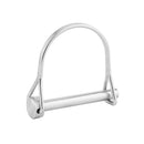 Axle Locking Pin Safety Coupler Pin 5/16 Inch Diameter 2 3/4 Inch Longbow Shapes