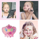 Princess Pink Purple Heart Kids Girl Makeup New Eyeshadow Box T1H R5V1 B0L9