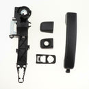 Car Outer Door Handle Left Chrome Sliding Left Side Door Handle Holder Fits for