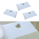 3x Cotton Spa Half Massage Table Cover Beauty Bed Face