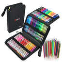 121pcs Glitter Gel Pens Set Art Markers Pen with Carrying Case - Set of 60 Color