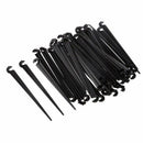 100pcs 11cm Mounting Bracket For 4 / 7mm Irrigation Drip Water Hose J4X3