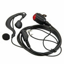 Ear-Hook LED Headset Earphone Earpiece for Kenwood Walkie Talkie Radio G7W3
