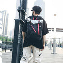 Roll Cover Color Shoulder Bag Men'S Bag Leisure Travel Bag Oxford Cloth Bag