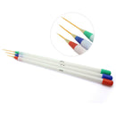 6PCS Acrylic Nail Pen Set Painted Supplies Brush Draw Flower Manicure Too PIY