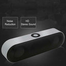 Portable Bluetooth Speaker Wireless Stereo Music Player FM Subwoofer Blue