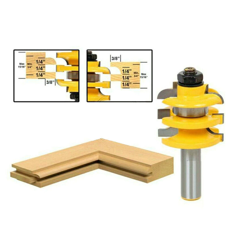 50mm Rail & Stile Router Bits 1/2 Shank Home Improvement & Woodworking DIY