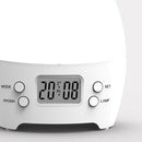 Kids Child Alarm Clock Colorful Night Light Digital Wake Up Clock Home Decor