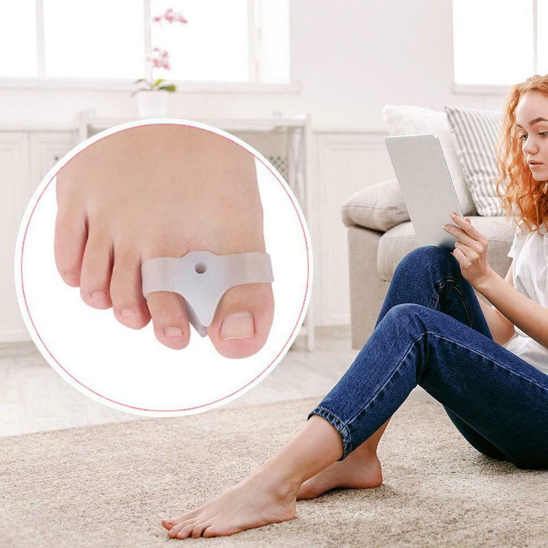 1 Pair Foot Fingers Toe Separator Alignment Bunion Pain Relief Straightener