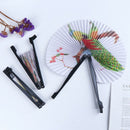 Summer Handheld Fan Chinese Folding Hand Fan Printed Paper Decorative gift ES