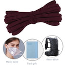 10m Elastic Bands for DIY Masks Ear Strap Sewing Sleeve Rope (Fuchsia) A