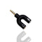 3.5mm Stereo Splitter Audio to Mic & Headset Jack Plug Adapter For Cell E8R4