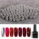 100 1/8" Inch Mixing Agitator Stainless Steel Nail Polish Balls Nail Makeup