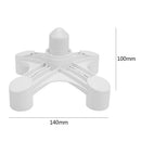 4 in 1 E27 Bulb Lamp Socket Base Home LED Light Splitter Holder Adapter
