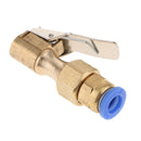 1 Pair Car Bike Air Compressor Chuck Nozzle 8mm Clip On Tyre Valve Connector