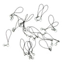 Pack of 40 Pieces Strap with Lanyard Keychain Pendants Keychain Dangle Rope