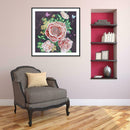 5D DIY Special Shaped Diamond Painting Flower Cross Stitch Mosaic Kit Decor