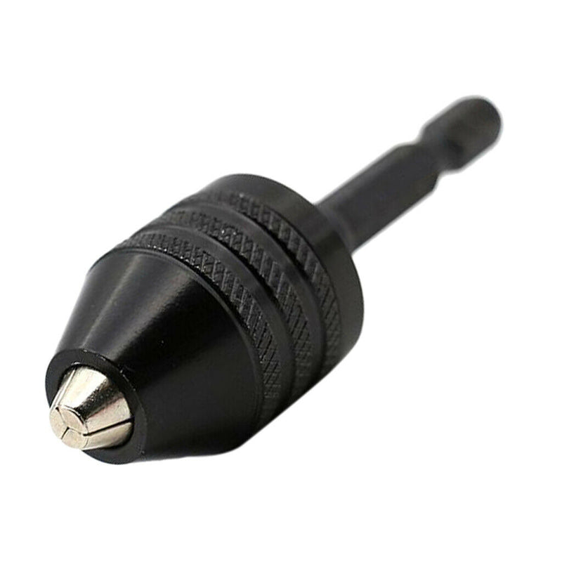 0.3-8mm Keyless Drill Chuck 1/4 Inch Shank Quick Change Adapter Converter