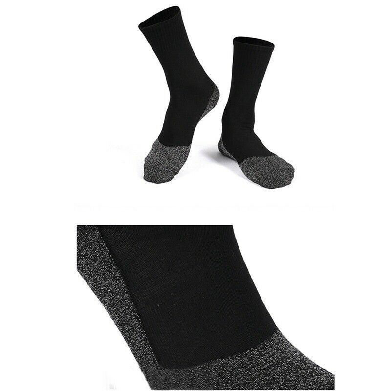 Winter 35 degree Aluminized Keep Feet Long Sock Heat Fibers Insulation Belo X1F3