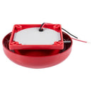 DC 24V 25mA 95db 150mm 6" Diameter Metal Electric Round Alarm Bell Red
