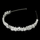 Wedding Bridal Bridemaid Flower&Leaves Diamante Headband Tiara Hair Jewelry