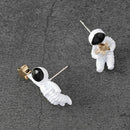 Cute Space Astronaut Star Ear Studs Earrings Drop Dangle Earrings Women Jewelry