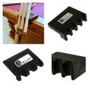 3 Place Portable Pool / Billiard Cue Stick Holder Rack Rest - Holds 3 Cues