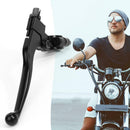 Aluminum Left 7/8 Inch Handlebar Clutch Lever for Pit Dirt Bike ATV (Black)