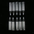 90x 2/4oz Empty Plastic Squeeze Bottle Condiment w/ Twist Top Cap Tip Applicator