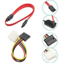USB 2.0 to SATA IDE Hard Drive Cable For HD HDD Adapter 18Mar27 W F6G7 Powe N6E3
