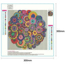 5D DIY Full Drill Diamond Painting Colorful Pattern Cross Stitch Embroidery
