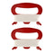 2x Red Kite Accessories Kite Handle & 100m Kite Line String Outdoor Activity