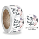 1Roll Thank You Stickers for Seal Labels 1 Inch Packaging Stationery StickeSEAU
