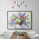 5D DIY Special Shaped Diamond Painting Flower Cross Stitch Mosaic Craft Kit